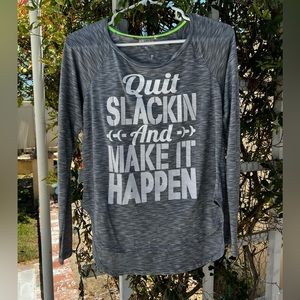 #EVCR Active wear top long sleeve